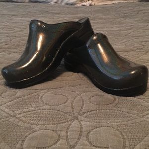 Dansko clogs - black sparkles